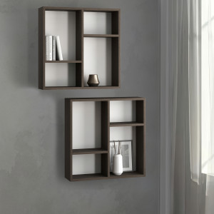 Комплект полиць настінних NP-03 600х150х600 мм Венге Магія Комплект полиць настінних NP-03 600х150х600 мм Венге Магія