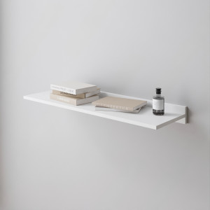 Полиця настінна NP-888 888х264х80 мм Білий Полиця настінна NP-888 888х264х80 мм Білий