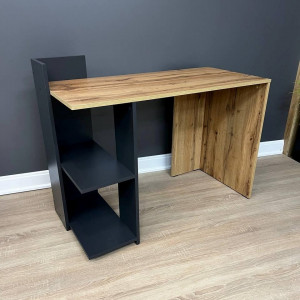 Стіл письмовий Модерн ДСП 1116х516х750 мм Дуб Аппалачі/Антрацитовий (11581121)