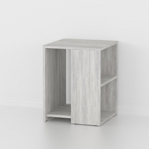 Журнальний стіл S-9 ДСП 16 мм 398х398х513 мм Бетон