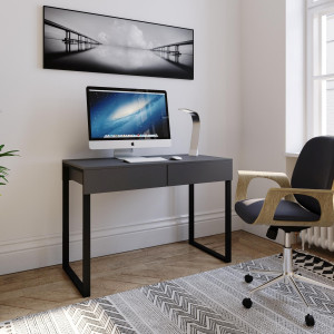 Стіл письмовий FMX-2 у стилі лофт 1100х760х536 мм Антрацит