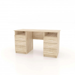 Комп'ютерний стіл S4 1400x600x750 мм ДСП Дуб сонома