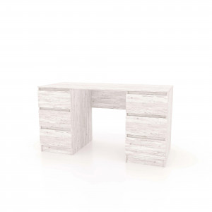 Комп'ютерний стіл Line SL3 з ящиками без ручок 1400х600х750 мм ДСП Аляска