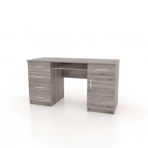 Комп'ютерний стіл S3 1400x600x750 мм ДСП Дуб сонома Трюфель 