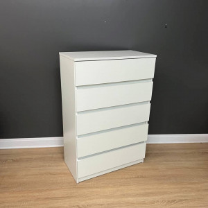 Комод Sofi на 5 шухляд 700х370х1050 мм Білий