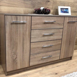 Комод Standart 4+2 ДСП 1250х350х810 мм Дуб сонома (10084026)