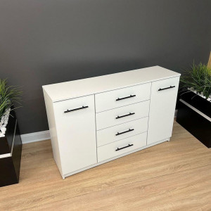 Комод Standart 4+2 ДСП 1250х350х810 мм Білий (10084004) Комод Standart 4+2 ДСП 1250х350х810 мм Білий (10084004)