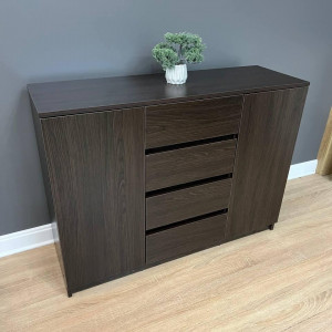 Комод Avrora ДСП 1154х370х850 мм Венге магія