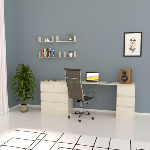 Комод Line КF6+F3 2300x450x780 мм Бук