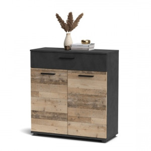 Комод Berno BE2 802х853х325мм ДСП 16мм Олд стайл світлий/Матера