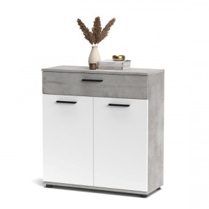 Комод Berno BE2 802х853х325мм ДСП 16мм Вудкон/Білий