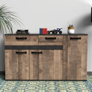 Комод Stripe SP868 1420х830х400мм ДСП 16мм Матера/Дуб колоніальний