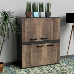 Комод Stripe SP864 1000х1180х400 ДСП 16мм Матера/Дуб колоніальний