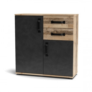 Комод Mosso MO2 800х830х320мм ДСП 16мм Олд стайл світлий/Матера