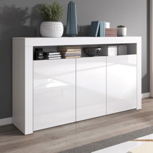 Комод Mex MX155 1550х920х400мм ДСП 16мм Білий глянець