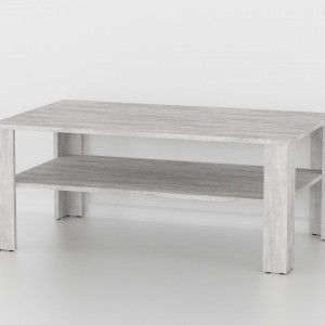 Журнальний стіл S-2 ДСП 16 мм 1000х600х420 мм Бетон Журнальний стіл S-2 ДСП 16 мм 1000х600х420 мм Бетон