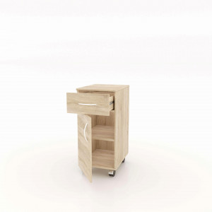 Тумба офісна TM3 345x450x750 мм Дуб Сонома Тумба офісна TM3 345x450x750 мм Дуб Сонома