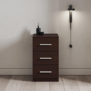 Тумба приліжкова на 3 шухляди Elvin 378x352x659 мм Венге Магія