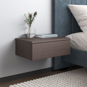Тумба приліжкова навісна M-34 452x159х300 мм Венге Темний