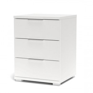 Комод Niko NK3 3Ш 460x610х420 мм білий платиновий