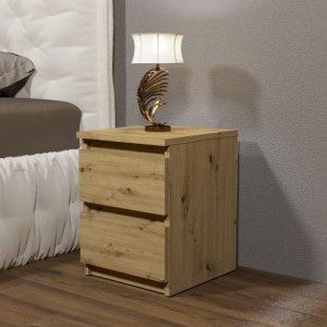 Тумба приліжкова CDF M2 300x400х320 мм дуб артізан Тумба приліжкова CDF M2 300x400х320 мм дуб артізан
