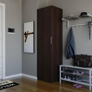 Шафа-пенал з полицями ST-0013 600х520х2180 мм Венге Магія