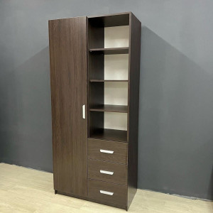 Шафа Milan 1ДВ3Ш 900х470х2000 Венге магія