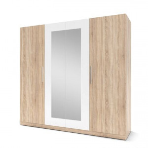 Шафа гардеробна Ersa 4 1500x600x2160 дуб сонома/білий