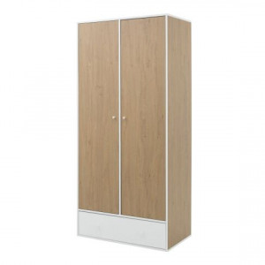 Шафа гардеробна Fumo FM1 936x511x1990 дуб кам'яний/білий