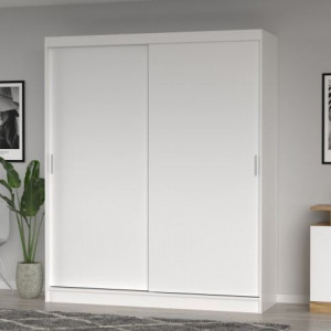 Diego New DIN180 Шафа-купе 1800x600x2160 білий платиновий