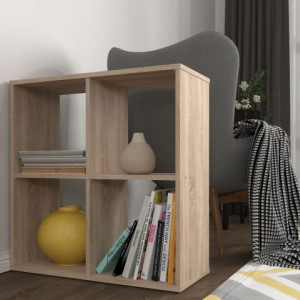 Polini Перегородка Книжкова шафа Полиця 4 секції 700x290x720 Дуб сонома Polini Перегородка Книжкова шафа Полиця 4 секції 700x290x720 Дуб сонома