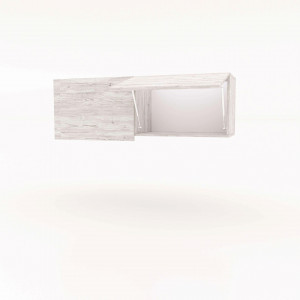 Полиця настінна PL1 1100x300x350 Аляска Полиця настінна PL1 1100x300x350 Аляска