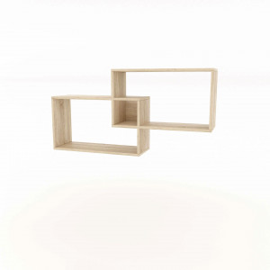 Полиця настінна Р1 1010x220x520 Дуб сонома Полиця настінна Р1 1010x220x520 Дуб сонома