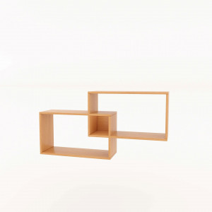 Полиця настінна Р1 1010x220x520 Бук Полиця настінна Р1 1010x220x520 Бук