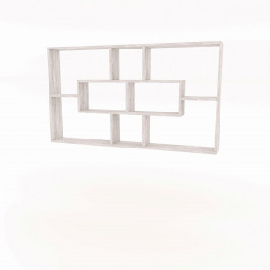 Полиця настінна Р2 1210x220x690 Аляска Полиця настінна Р2 1210x220x690 Аляска