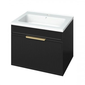 Тумба підвісна Адель 60 600x480x480 Чорний Тумба підвісна Адель 60 600x480x480 Чорний