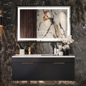 Тумба підвісна Адель 120 1200x480x480 Чорний Л