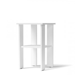 Стіл журнальний Tipo TP4 350x350x550 білий