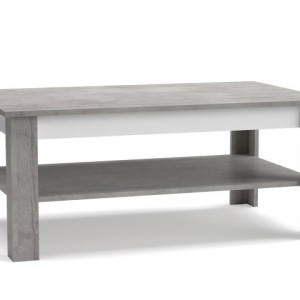 Столик журнальний Note NT2 1075x670x460 вудкон/білий