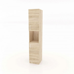 Шафа книжкова ST1 400x350x1800 мм ДСП Дуб сонома Шафа книжкова ST1 400x350x1800 мм ДСП Дуб сонома