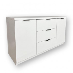 Комод Komfort 3+2 ДСП 1300х450х850 мм Білий (10103303) Комод Komfort 3+2 ДСП 1300х450х850 мм Білий (10103303)