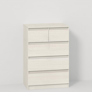 Комод Line КF2+F3 ДСП 700x450x1035 мм Шамоні світлий