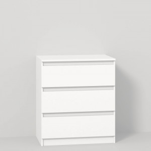 Комод Line КF3 ДСП 700x450x800 мм Білий