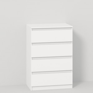 Комод Line КF4 ДСП 700x450x1035 мм Білий