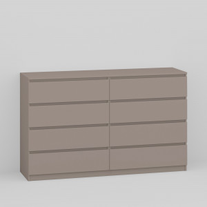 Комод Line КF8 ДСП 1400x450x1035 мм Капучино