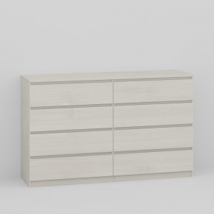 Комод Line КF8 ДСП 1400x450x1035 см Шамоні світлий