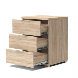 Комод Niko NK3 3Ш 460x610х420 мм Дуб Сонома