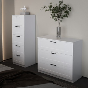 Комод Royal RL2 902х806х400мм ДСП 16мм Білий