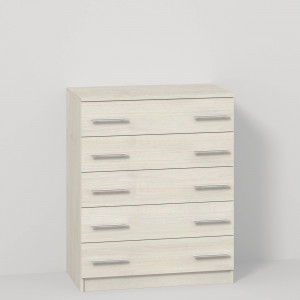 Комод Standart К5 ДСП 16 мм 800x450x980 мм Шамоні світлий