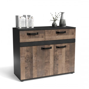 Комод Stripe SP860 1000х830х400мм ДСП 16мм Матера/Дуб колоніальний